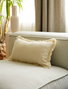 Aberto Design Funda de Cojín KET006 Beige 30 x 50 cm